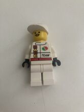 Legofigur Octan Oil Race Team Fahrer Lego