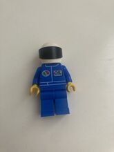 Legofigur Octan Oil Rennfahrer mit Helm Lego