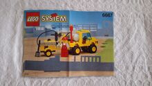 Legoset Strassen Reparatur Fahrzeug / Road Repair Car Lego 6667