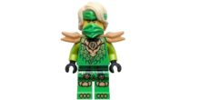 Lloyd - Dragons Rising, Tunic with Dragon Head, Hair, Wide Pearl Gold Shoulder Armor - New Original Lego