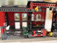 Train Engine Shed 10027 World City Lego 10027