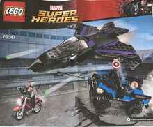 Marvel - Black Panther Pursuit Lego 76047