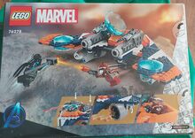 Marvel Rocket's Warbird vs Ronan Lego 76278