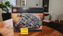 Millennium falcon sealed box set, Lego 75192, Joseph Louw, Star Wars, La lucia