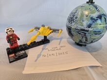 Naboo Starfighter and Naboo Star Wars Planet Set Lego 9674
