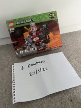 The nether fight Lego 21139