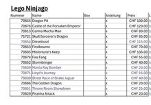 Ninjago Lego Lego