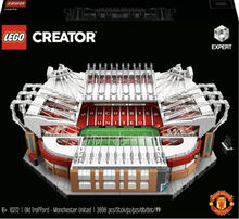 Old Trafford football stadium Lego