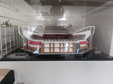 Old trafford in display case, Lego 10272, Marcus , Creator, Minehead