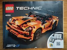 Corvette orange Lego 42093