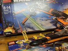 Poe's X-Wing-gebraucht und komplett. Mit Anleitung und Box; voll funktionstüch Lego 75102