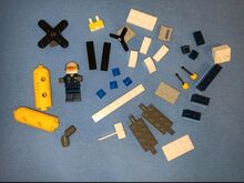Polizei Flugzeug Lego 30311