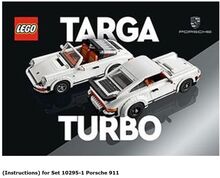 Porsche 911 Targa/Turbo Lego 10295