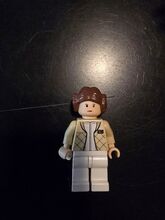 Princess Leia (Hoth Outfit, Bun Hair) Lego