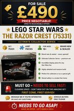 The razor crest Star Wars Lego 76331