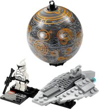 Republic Assault Ship & Planet Coruscant Lego 75007