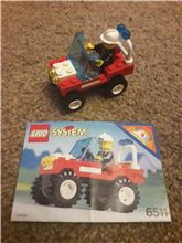 Rescue Runabout Fire Fighter Lego 6511