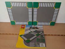 Strassenplatten Kreuzung mit Zebrastreifen (4111) Lego
