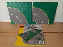 Strassenplatten Kurven mit gestrichelter Linie (4109) Lego 4109