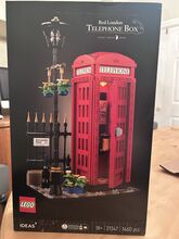 Red London Telephone Box - Lego Ideas - brand new in box Lego 64998319