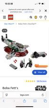 Star Wars Bobs Fett's Starship Lego 75312