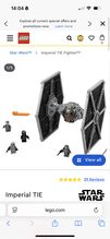 Star Wars TIE fighter Imperial Lego 75300
