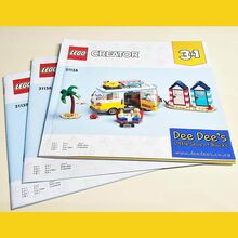 Beach Camper Van Lego 31138