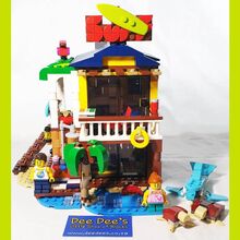 Surfer Beach House Lego 31118