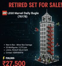 Daily bugle-Retired Marvel Set- Brand new & seal pack Delhi NCR pickup Lego 76178