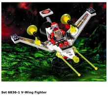 V-Wing Fighter Lego 6836