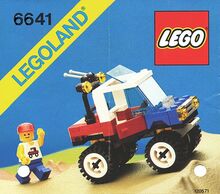 Vintage 4x4 Truck Lego