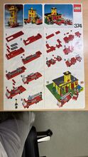 Vintage pre-owned LEGO Fire Station complete with Box Lego 374