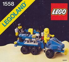 Vintage Space Mobile Command Center Lego