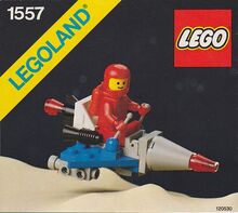 Vintage Space Scooter Lego