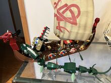 Viking ship and Dragon Lego 7016