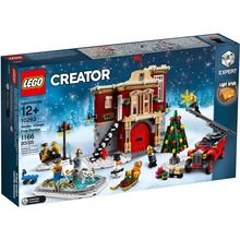 Winter Village Fire Station Lego