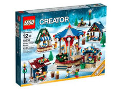 Winter Village Market Lego