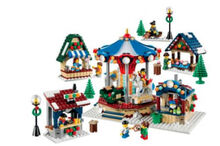 Winter Village Market Lego