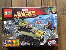 TWO FOR ONE!! One box, TWO sets Captain America vs Hydra 76017 Lego 76017