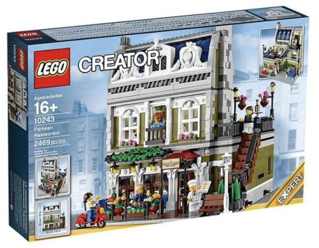 10243: Parisian Restaurant - Retired Set, Lego 10243, T-Rex (Terence), Creator, Pretoria East