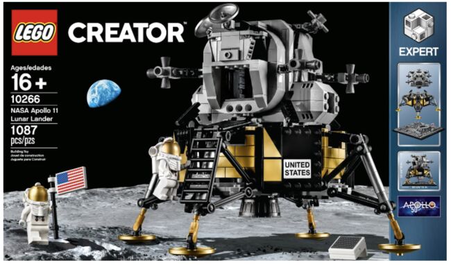 10266: NASA Apollo 11 Lunar Lander - Retired Set, Lego 10266, T-Rex (Terence), Creator, Pretoria East
