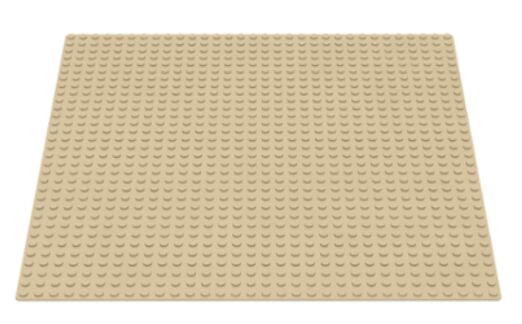 10699: Sand Baseplate 32 x 32, Lego 10699, T-Rex (Terence), Classic, Pretoria East