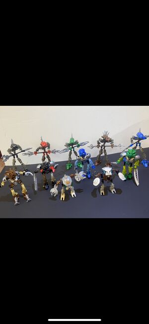11 complete bionicals sets, Lego 11, Pnina , Bionicle, Johanesburg , Abbildung 3