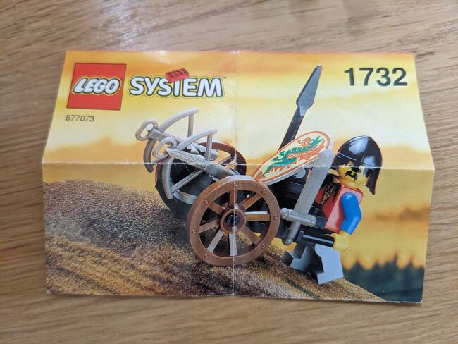 1732: Crossbow Cart, Lego 1732-1, John, Castle, Knysna, Abbildung 2