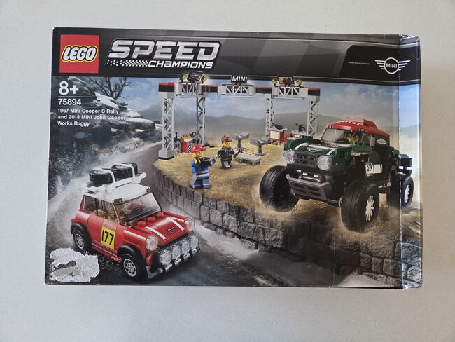 1966 Mini Cooper S Rally and 2018 Mini John Cooper Works Buggy, Lego 75894, Thorsten Reisinger, Speed Champions, Johannesburg, Image 3