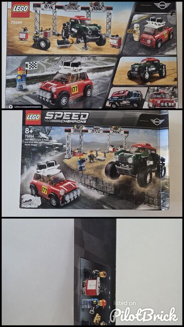 1966 Mini Cooper S Rally and 2018 Mini John Cooper Works Buggy, Lego 75894, Thorsten Reisinger, Speed Champions, Johannesburg, Image 4