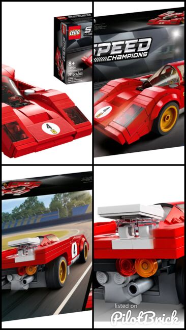 1970 Ferrari 512 M, Lego 76906, Christie Roux, Speed Champions, Cape Town, Abbildung 8