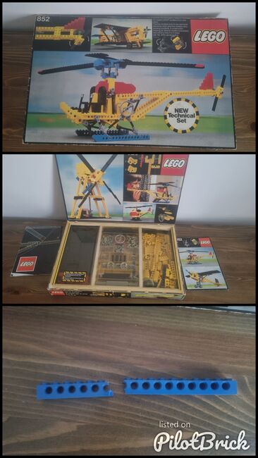 1977 Technical Set, Lego 852, Edie, Technic, Abbildung 4