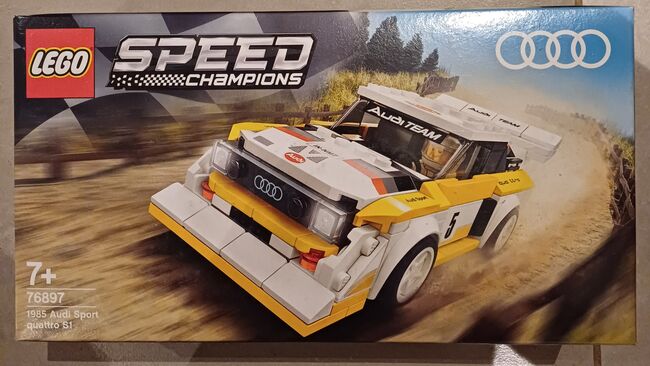 1985 Audi Sport Quattro S1, Lego 76897, Guy Wiggill, Speed Champions, Underberg 