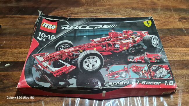 2 x Ferrari's complete, Lego 8386 & 8674, Benjamin Wilmot, Cars, Goodna, Image 2